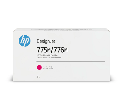 HP 775M/776M 1-liter Magenta Ink Cartridge
