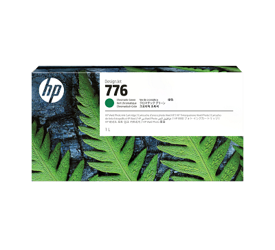 HP 776 1-liter Chromatic Green Ink Cartridge