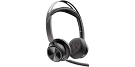 Poly Voyager Focus 2-M USB-C-C Headset USB-C/A Adapter Charging Stand