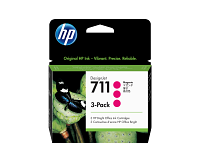 HP 711 3-pack 29-ml Magenta DesignJet Ink Cartridges