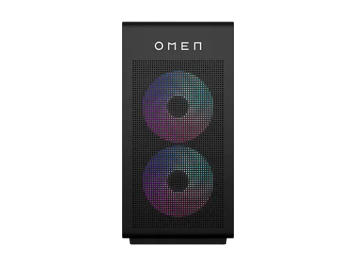 Series 2 of 3 , OMEN by HP 35L Gaming Desktop + OMEN 34 inch WQHD 180Hz Curved Gaming Monitor - OMEN 34c G2 Bundle