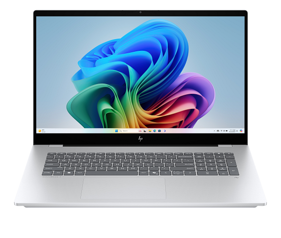 HP OmniBook X Laptop Next Gen AI 17-dd0047nr 17.3", Touch screen, Windows 11 Home,  Intel® Core™ Ultra 7, 16GB RAM, 512GB SSD, FHD, Glacier silver