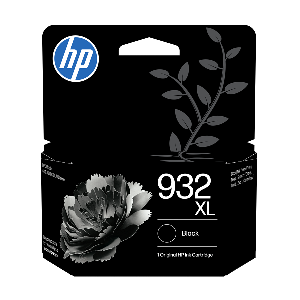 HP 932XL Black EMEA Ink Cartridge CN053AE #LS1