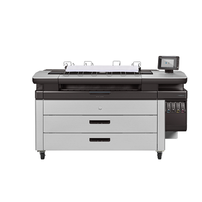 HP PageWide XL 4100 40-in Multifunction Printer with Top Stacker ...
