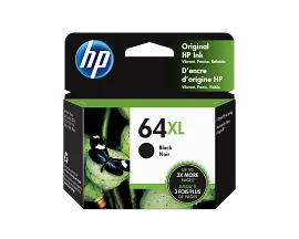 HP 64XL High Yield Black Original Ink Cartridge, N9J92AN#140