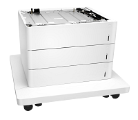 HP Color LaserJet 3x550-sheet Feeder and Stand