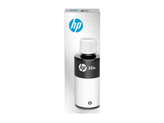 Ink Supplies, HP 32XL 135-ml Black Original Ink Bottle, 1VV24AN