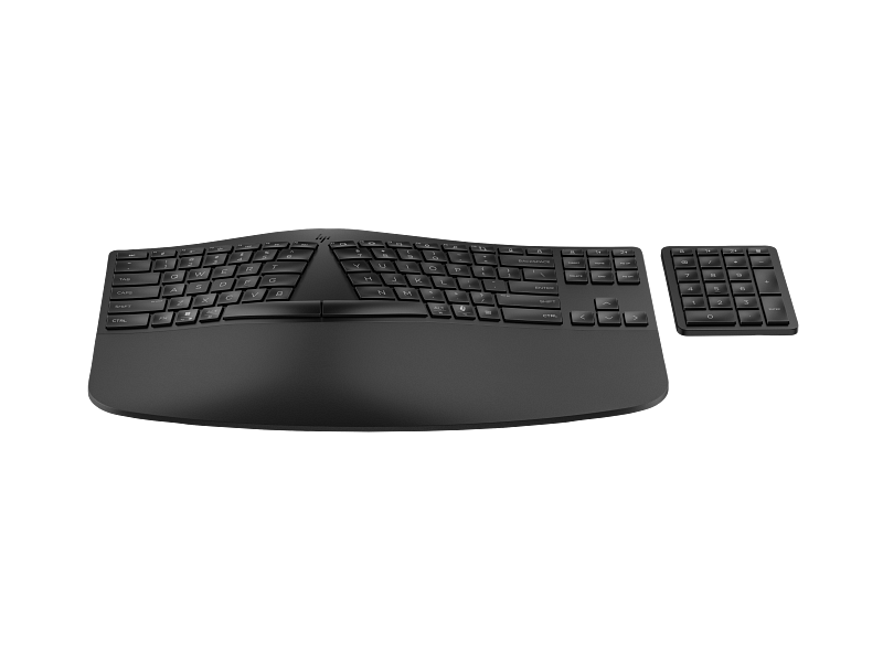 Teclado ergonómico sem fios HP 965 | HP® Portugal