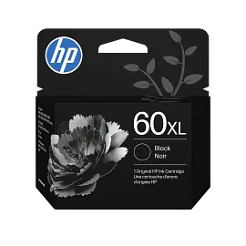 HP 60XL High Yield Black Original Ink Cartridge, CC641WN#140