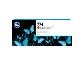 HP 774 775-ml Chromatic Red DesignJet Ink Cartridge, P2W02A