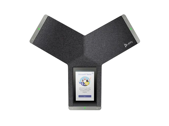 Series 2 of 8 Voice, Poly Trio C60 IP Conference Phone for Microsoft Teams Full Radio and PoE-enabled