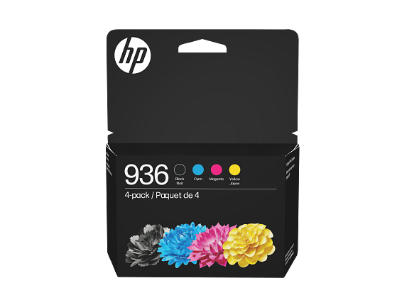 Photos - Ink & Toner Cartridge HP 936 Cyan/Magenta/Yellow/Black Original Ink Cartridge 4-pack, 6C3Z5LN 6C3Z5LN