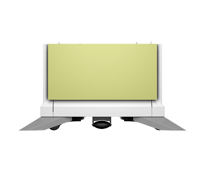 HP Color LaserJet Cosmic Green 2100 sheet High Capacity Paper Tray/Stand