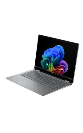HP OmniBook X Flip Next Gen AI 14, Windows 11 Home, 14", Touch screen, AMD Ryzen™ AI 7, 16GB RAM, 512GB SSD, 2K, Meteor silver