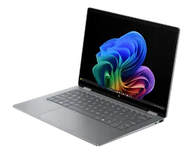 HP OmniBook X Flip Next Gen AI 14, Windows 11 Home, 14", Touch screen, AMD Ryzen™ AI 7, 16GB RAM, 512GB SSD, 2K, Meteor silver
