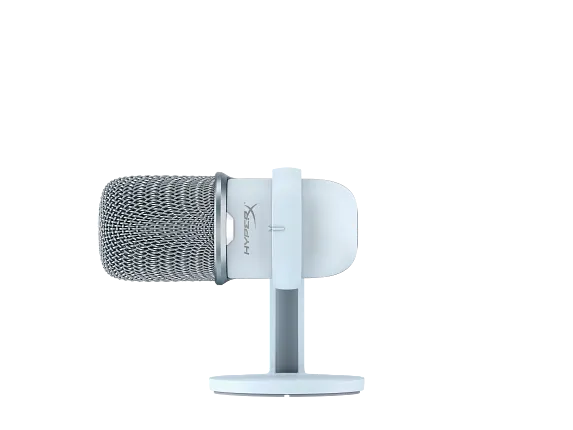 Series 6 of 12 HyperX Microphones, HyperX SoloCast - USB Microphone - White
