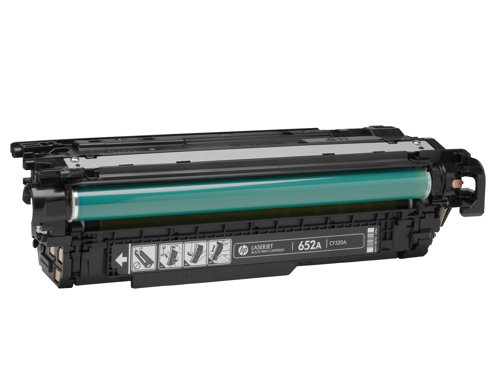 Cartucho de tóner original LaserJet HP 652A negro, ~11.500 páginas, CF320A - Imagen 2 de 8