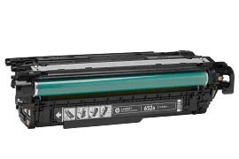 HP 652A Black Original LaserJet Toner Cartridge, CF320A