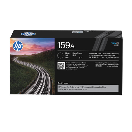 HP 159A W1590A eredeti fekete LaserJet Enterprise 5501 5502 5601 5602 tonerkazetta (5000 old.)