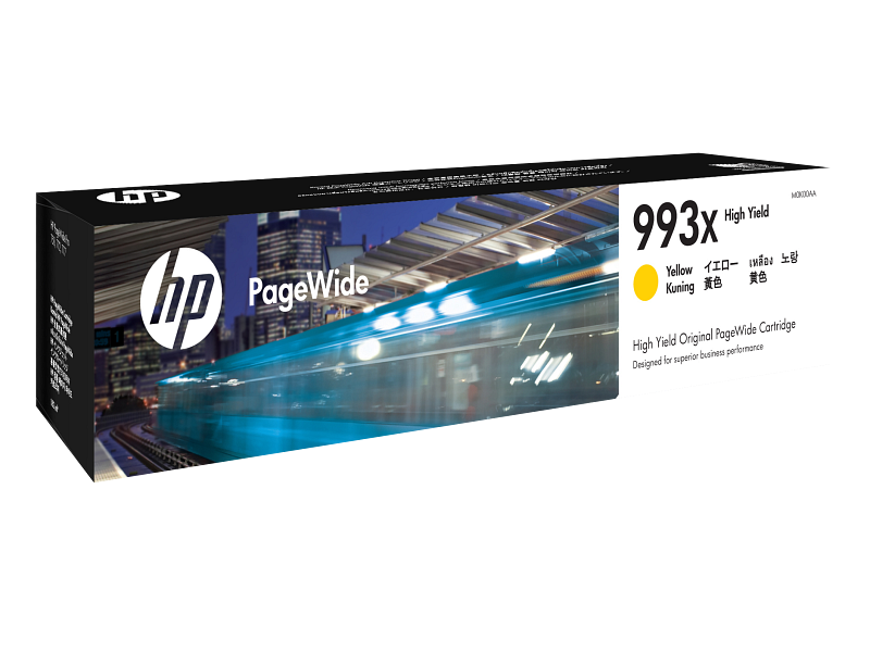 HP 993X High Yield Yellow Original PageWide Cartridge | HP® Bangladesh