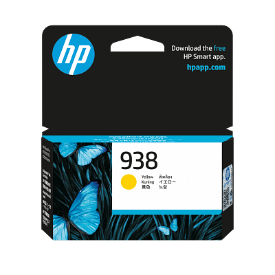 HP 938 Yellow Original Ink Cartridge