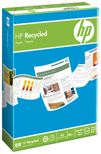 HP Recycled Paper 80 gsm-500 sht/A4/210 x 297 mm