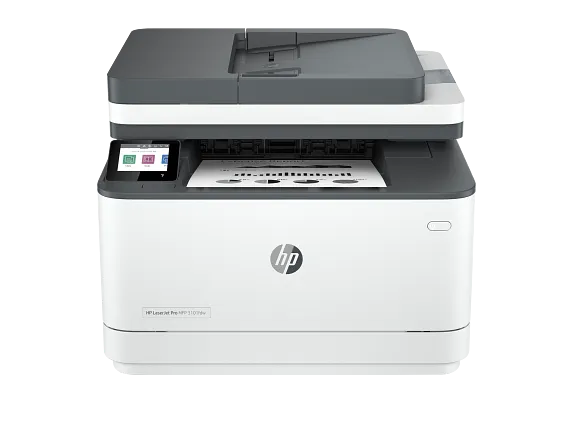 Laser Multifunction Printers, HP LaserJet Pro MFP 3101fdw Wireless Printer with Fax