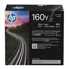 HP 160Y Extra High Yield Black Original LaserJet Toner Cartridge, W1600Y