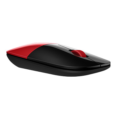 2c16 - HP Wireless Mouse Z3700 Cardinal Red, glossy finish Catalog, Right Facing