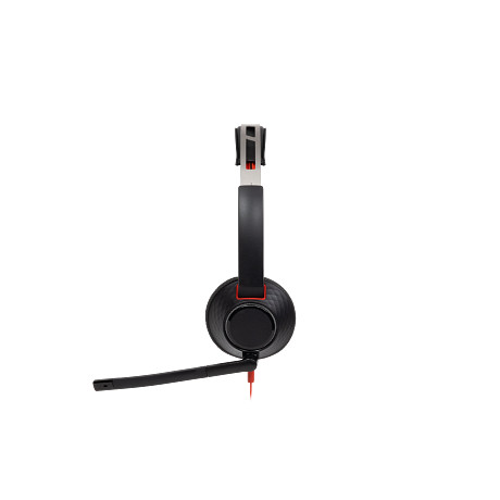 HP 8X231AA Poly Blackwire 5220 sztereó USB-C headset + 3,5 mm-es csatlakozó + USB-C–USB-A-adapter