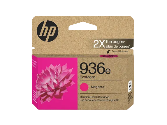 HP 936e EvoMore Magenta Original Ink Cartridge, 4S6V4LN
