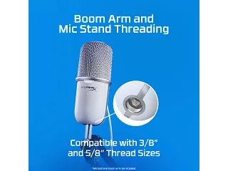 HYPERX SoloCast ホワイト USBマイク HyperX SoloCast - USB Microphone – HyperX US