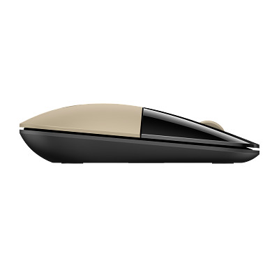 2c16 - HP Wireless Mouse Z3700 Modern Gold, matte/glossy finish Catalog, Right Profile