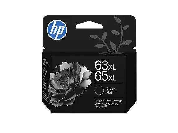 HP 63/65XL Black Original Ink Cartridge, B7RT5AN