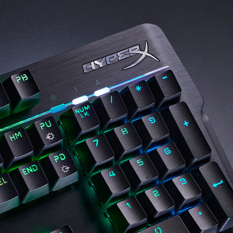 HyperX Alloy MKW100 – mechanikus Gaming billentyűzet – piros (amerikai kiosztás)