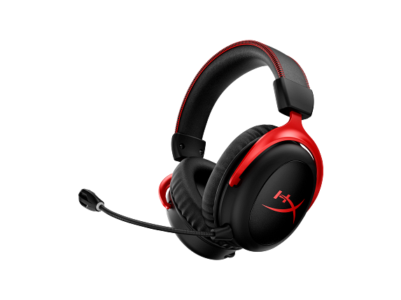 HyperX Cloud II Wireless - Gaming Headset - Black-Red - Headset