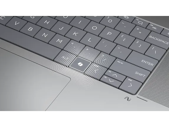 HP OmniBook X Flip 2-in-1 Laptop Next Gen AI 16-ar0087nr 16", Touch screen, Windows 11 Home, AMD Ryzen™ AI 7, 32GB RAM, 1TB SSD, 3K, Meteor silver