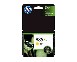 HP 935XL High Yield Yellow Original Ink Cartridge, C2P26AN#140