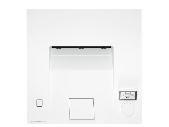 HP Color LaserJet Pro 4201dn Printer - Top view closed
