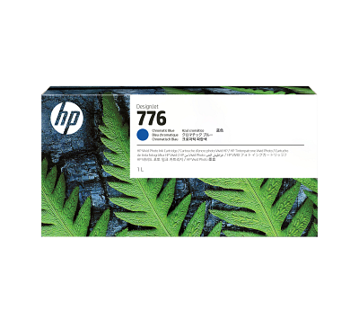 HP 776 1-liter Chromatic Blue Ink Cartridge