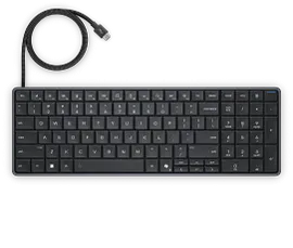 HP EliteBoard G1a Next Gen AI PC (Attached Cable) with 3 Yr Warranty & Wolf Pro Security