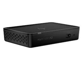 HP Poly Studio A2 Audio Bridge w/ CAT6A and Mic Extension Cable and Mounting Plate