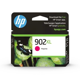 HP 902XL High Yield Magenta Original Ink Cartridge, T6M06AN#140