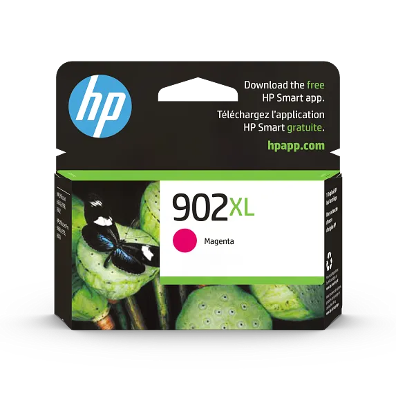 HP 902XL, (T6M06AN) High-Yield Magenta Original Ink Cartridge HP 902XL, (T6M06AN) High-Yield Magenta Original Ink Cartridge