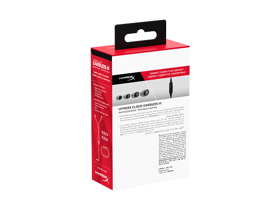 HyperX Cloud Earbuds III S Red