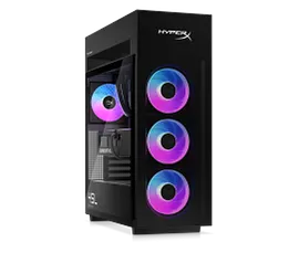 HyperX OMEN MAX 45L Gaming Desktop GT24-0963t PC, Windows 11 Home, Intel® Core™ Ultra 9, 64GB RAM, 2TB SSD, NVIDIA® GeForce RTX™ 5090, Shadow black glass