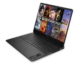 HyperX OMEN 16 inch Gaming Laptop PC 16, Windows 11 Home, 16", AMD Ryzen™ 9, 32GB RAM, 2TB SSD, NVIDIA® GeForce RTX™ 5070, 2.5K, Shadow black