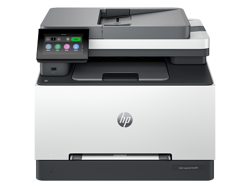 HP Color LaserJet Pro MFP 3301sdw Certified Refurbished Printer, AI-enabled