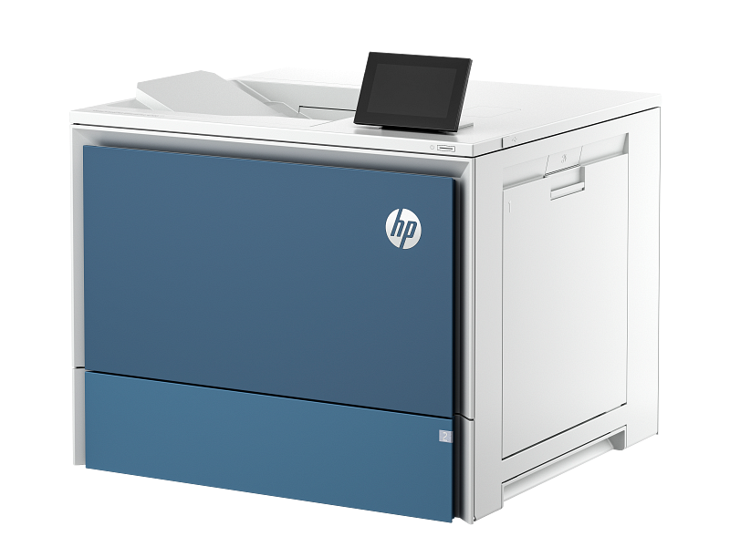HP Color LaserJet EnterpriseDN 6701 Transactional AtmosphereBlue Catalog VisID FrontLeft