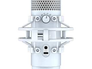 HyperX QuadCast S - USB Microphone - RGB Lighting - White